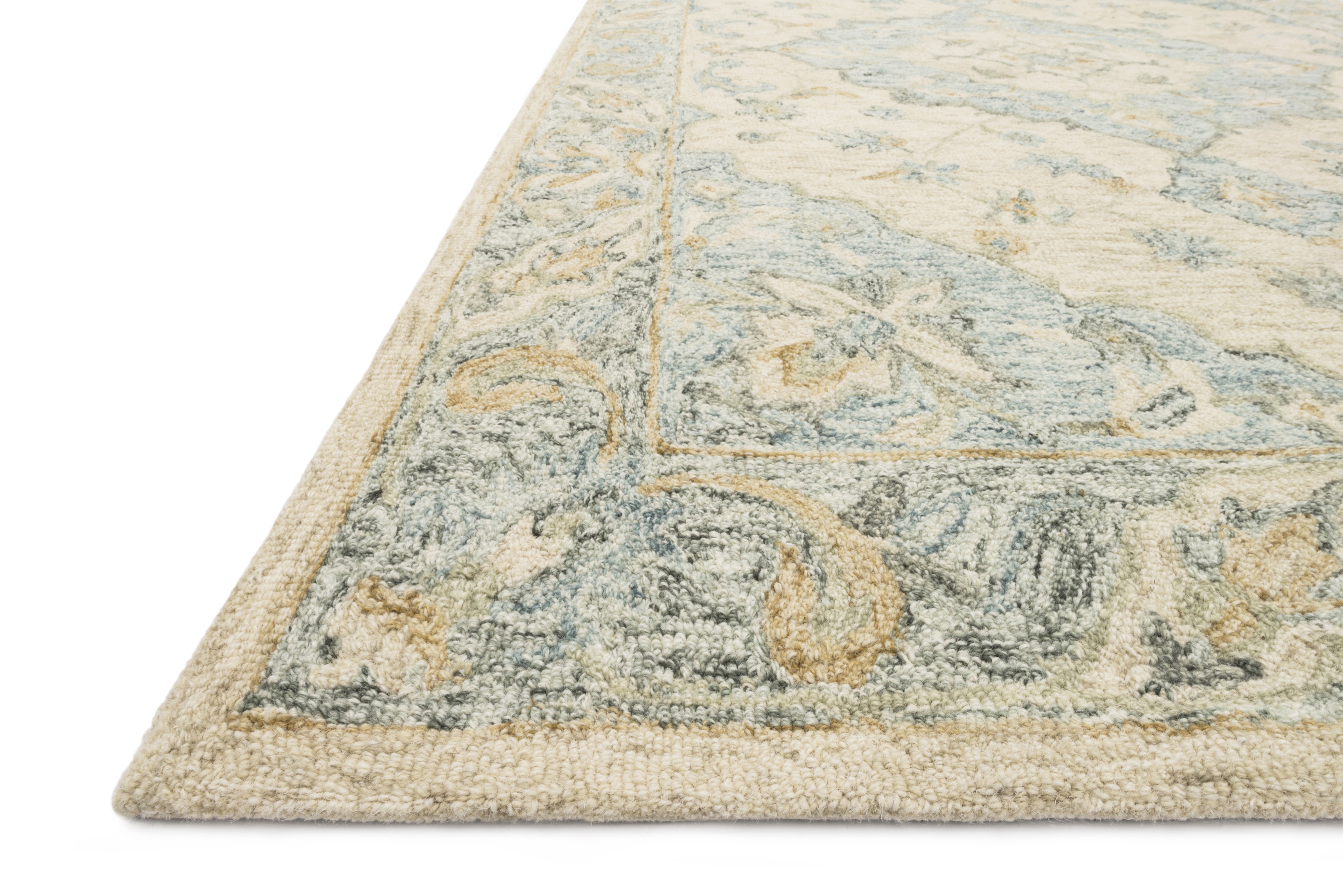 Magnolia Home by Joanna Gaines RYELAND RYE-02 IVORY / SKY 5'-0" x 7'-6" - Image 1