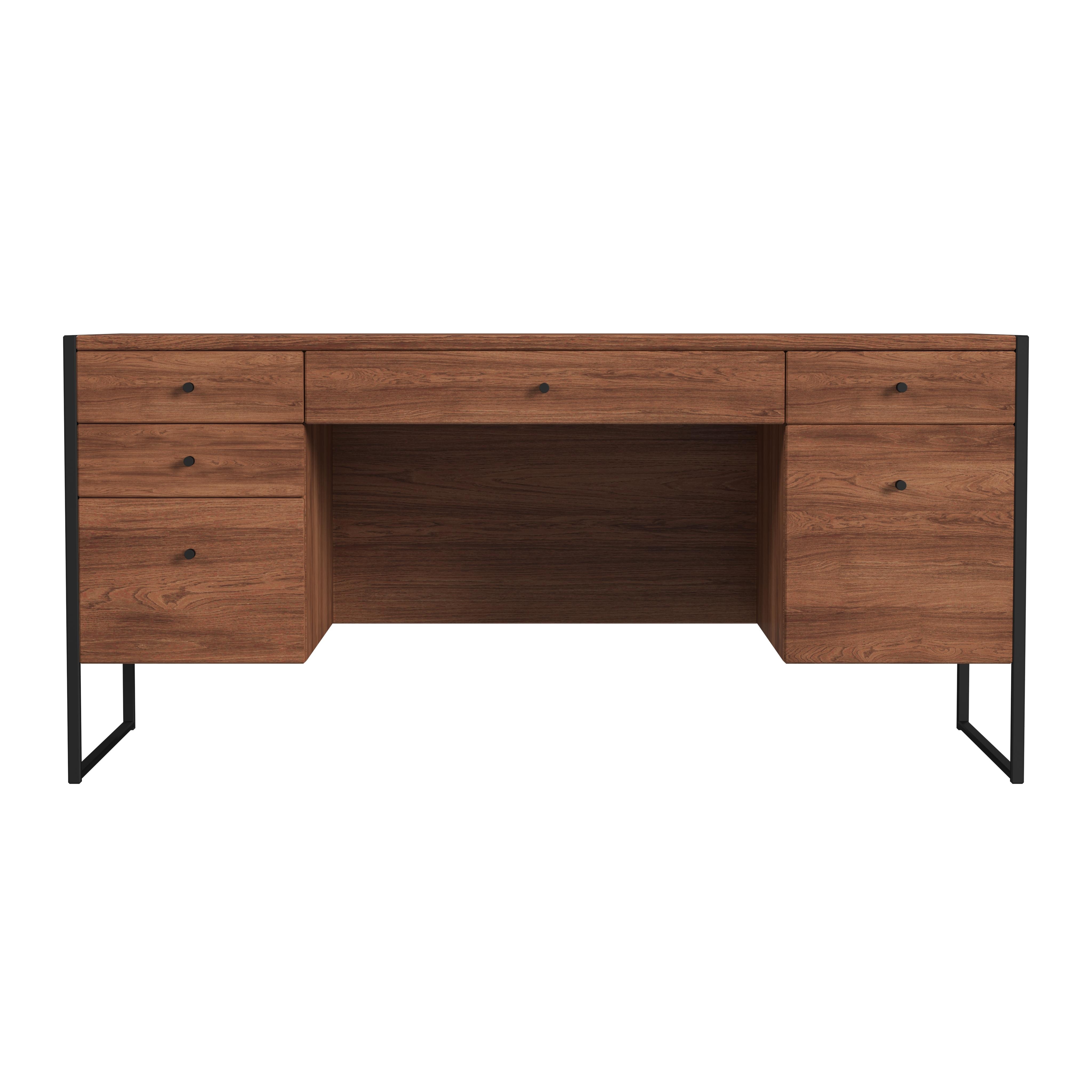 Drake Medium Walnut Desk - Image 2