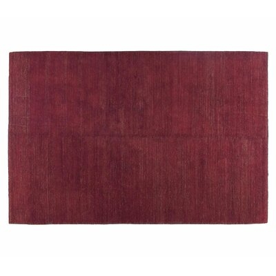 Hand-Knotted Wool Red Area Rug - Image 0