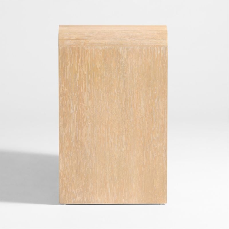 Mira 52" Natural Oak Wood Wide 6-Drawer Kids Dresser - Image 4