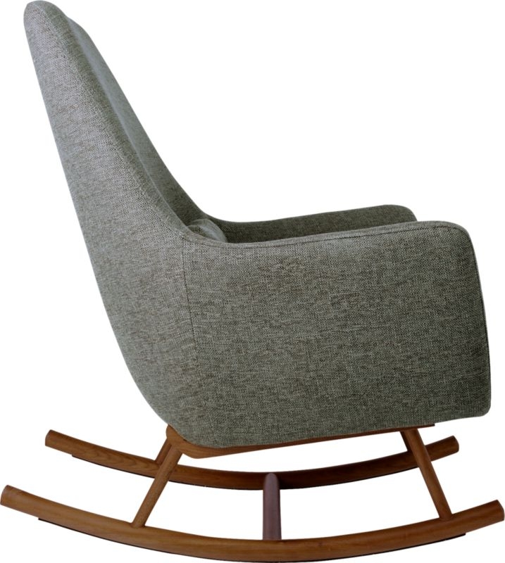 Saic Quantam Charcoal Grey Rocking Chair - Image 5