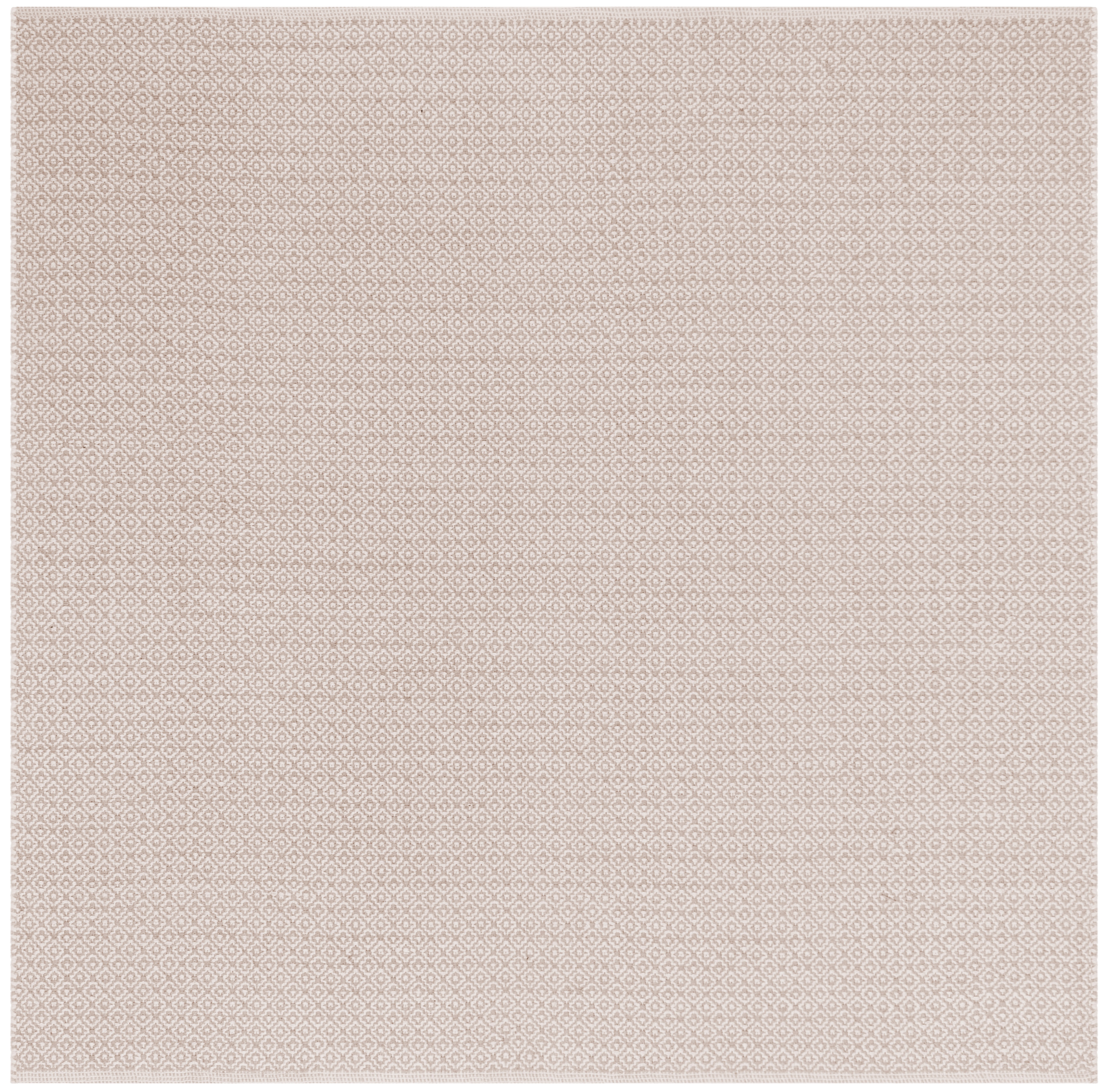 Arlo Home Hand Woven Area Rug, MTK717G, Ivory/Beige,  6' X 6' Square - Image 0