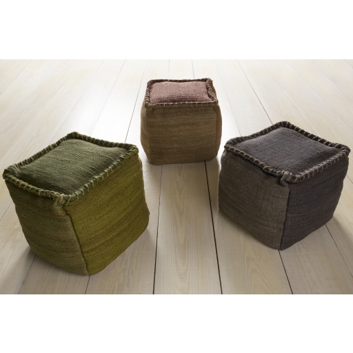 Tonga Woven Pouf - Image 1