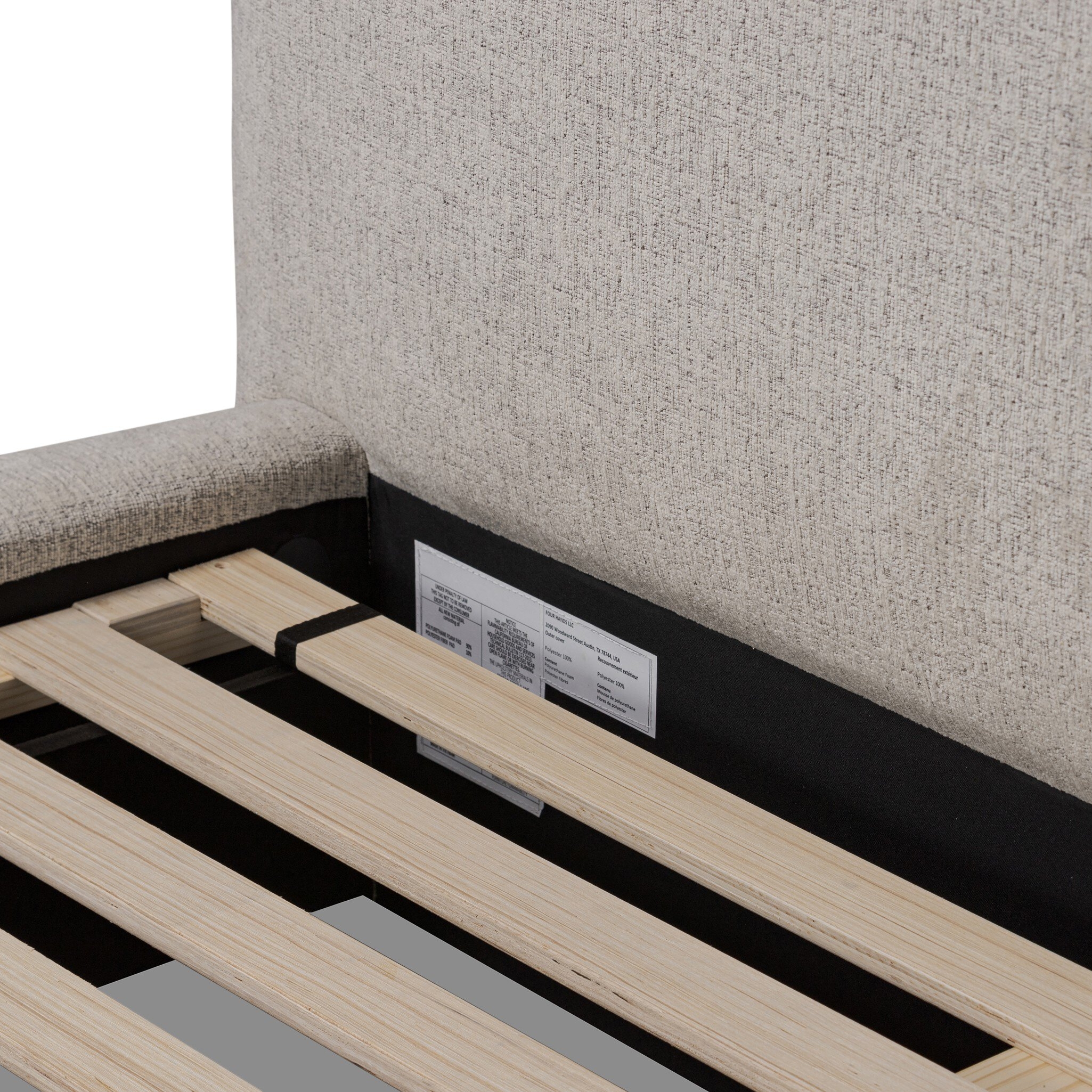 Quincy Bed - Plushtone Linen - Image 9