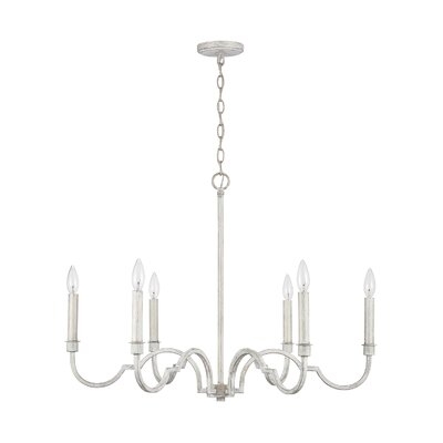 Forrester 6 - Light Candle Style Empire Chandelier - Image 0
