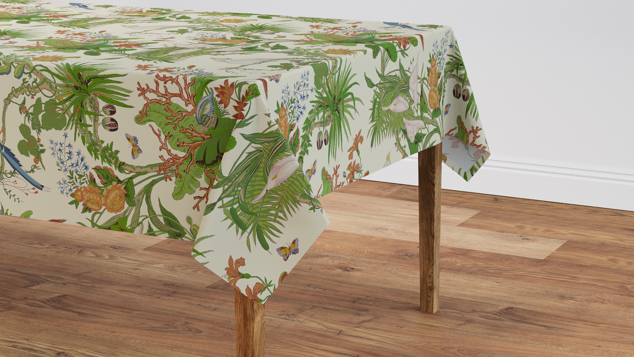 Tablecloth 56" x 90", White Cinque Terra, 56" x 90" - Image 0