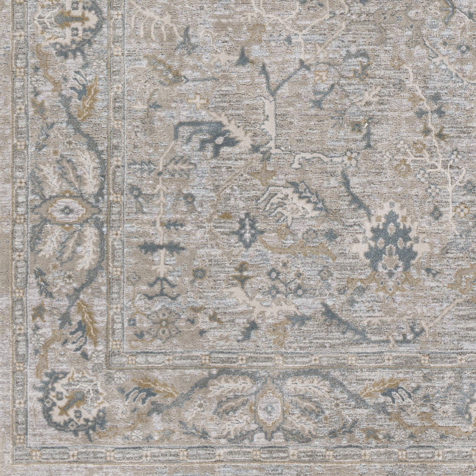 Brunswick Gray Indoor 10' x 13'11" Machine Woven Rug - Image 2