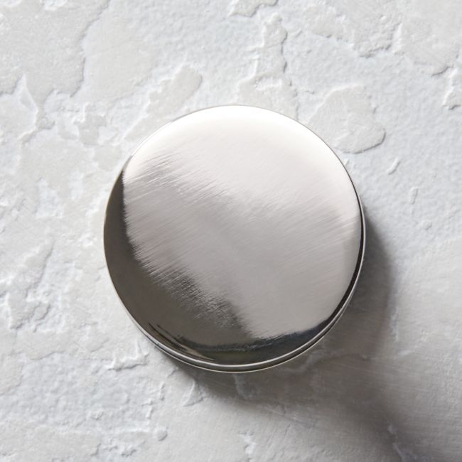 Logan Round Polished Nickel Knob 1.25" - Image 0