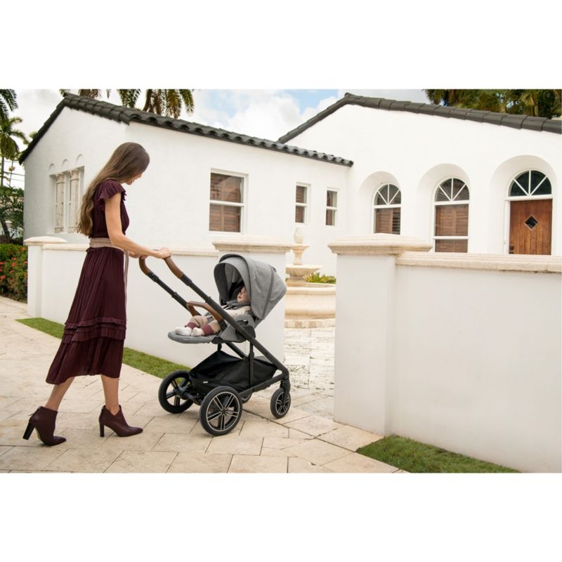 Nuna ® MIXX ™ next Granite Grey Compact Foldable Baby Stroller - Image 4