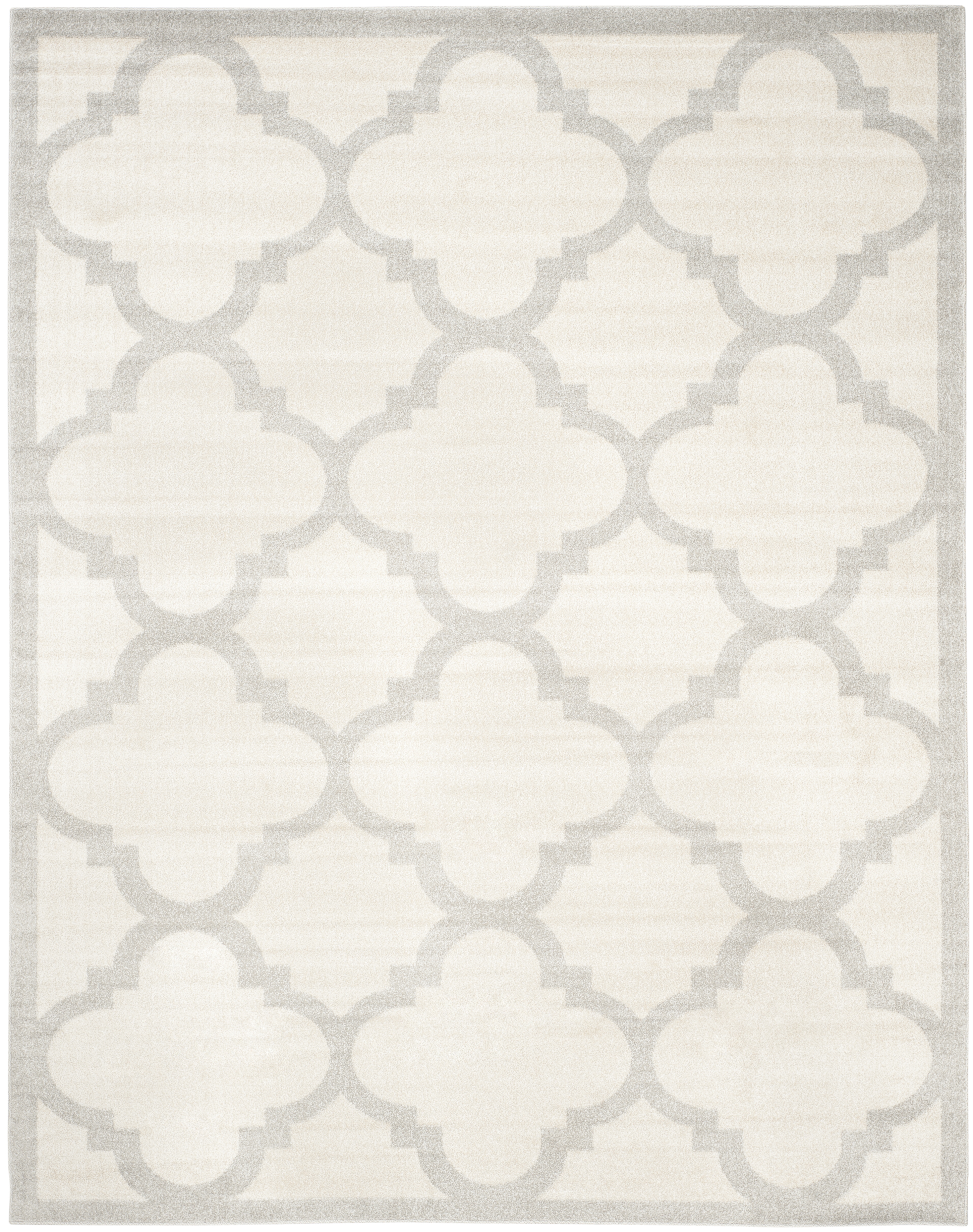 Arlo Home Indoor/Outdoor Woven Area Rug, AMT423E, Beige/Light Grey,  10' X 14' - Image 0