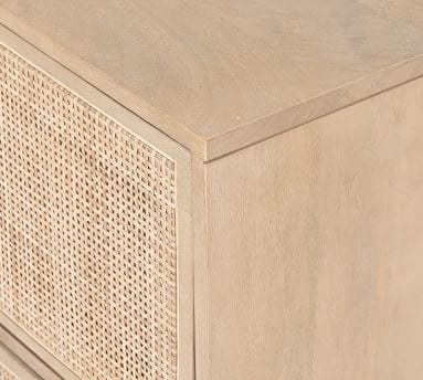 Dolores Cane 2-Drawer Lateral File Cabinet, Natural - Image 4