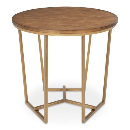 Gerardo 23.2'' Tall Solid Wood 3 Legs End Table - Image 0