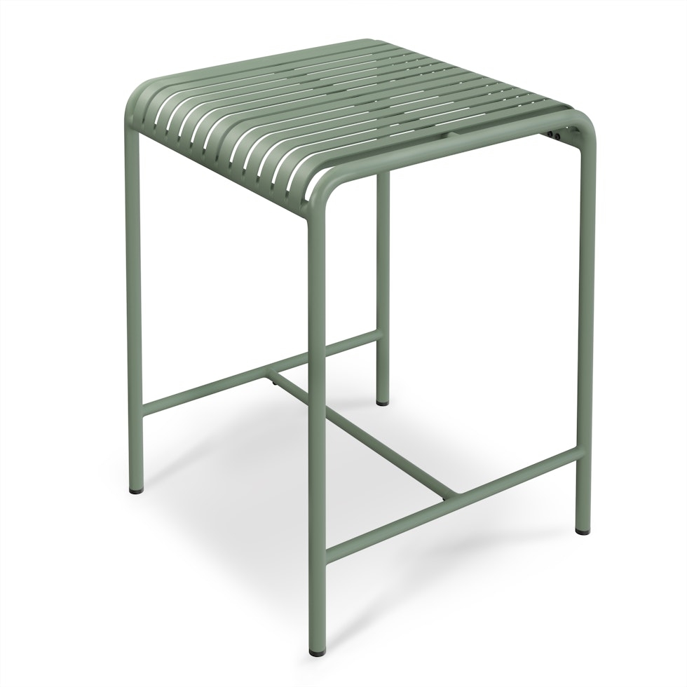 Sarek 29.5" Outdoor Bar Table - Khaki Green - Image 1