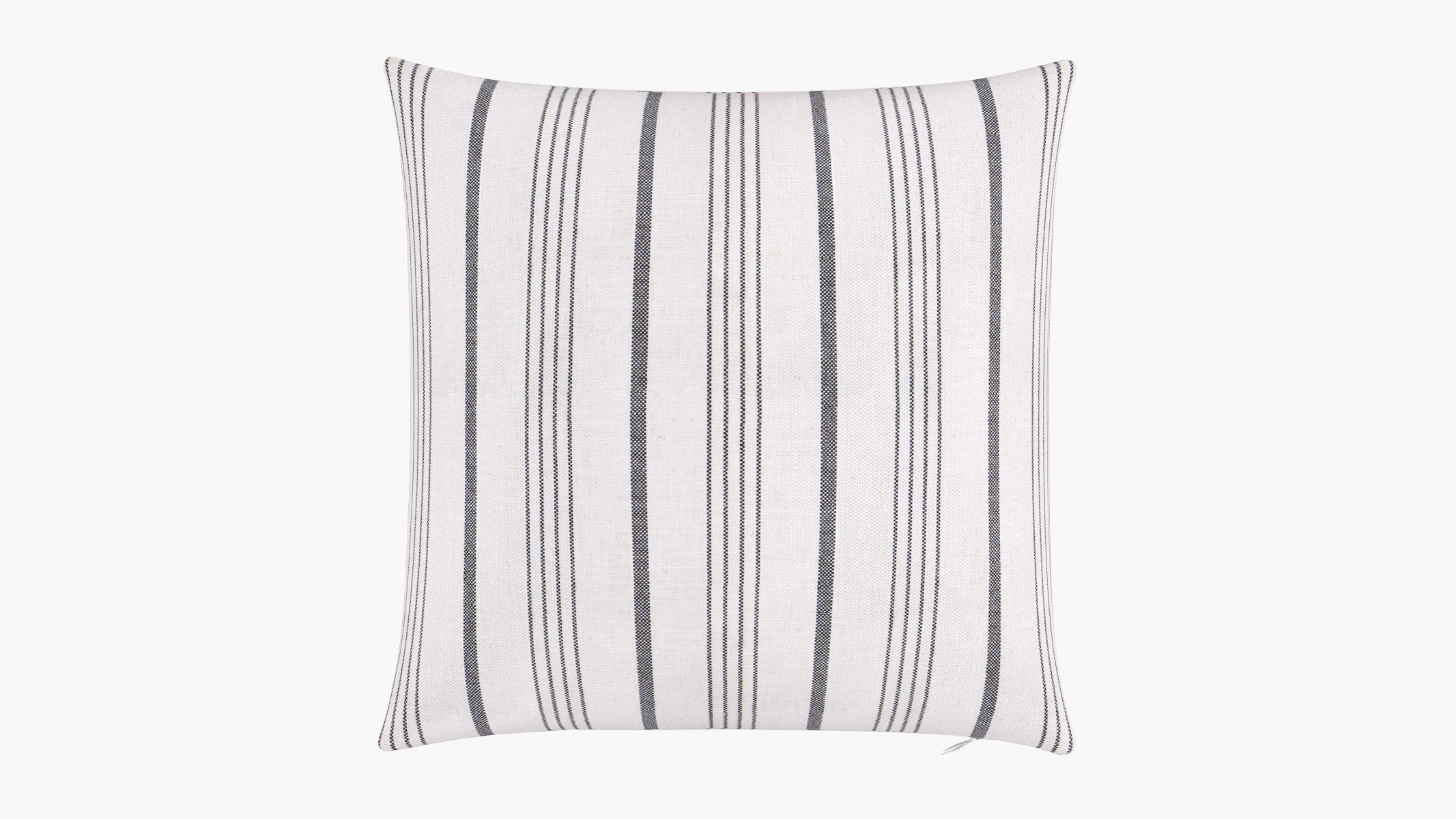 Throw Pillow 20", Black Market Stripe, 20" x 20" - Image 0