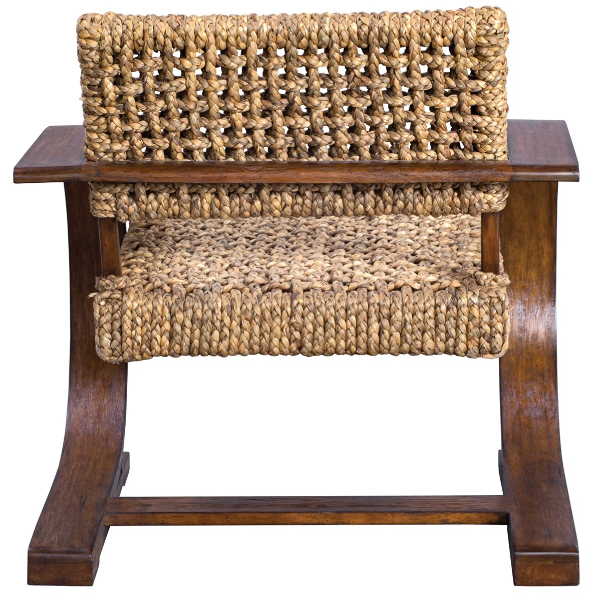 Rehema Natural Woven Accent Chair - Image 5