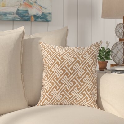 Leeward Key Outdoor Square Pillow Cover & Insert - Image 0