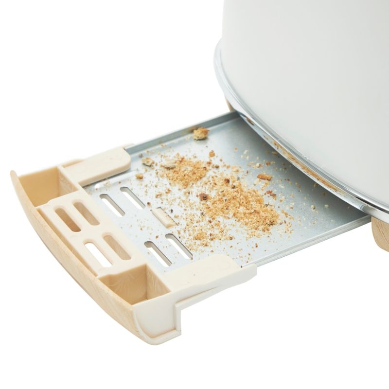 Haden Dorchester Matte White 2-Slice Toaster - Image 7