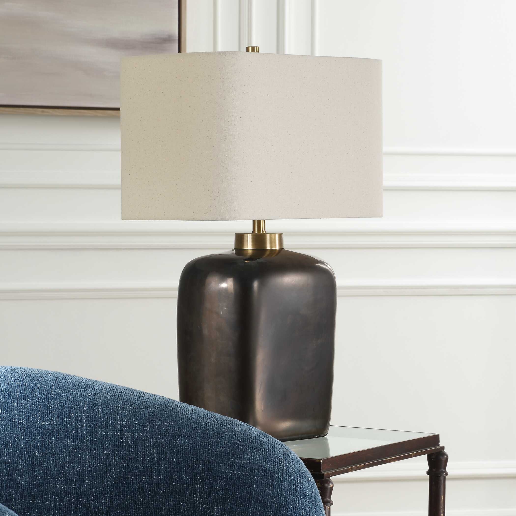Quentin Dark Bronze Table Lamp - Image 3