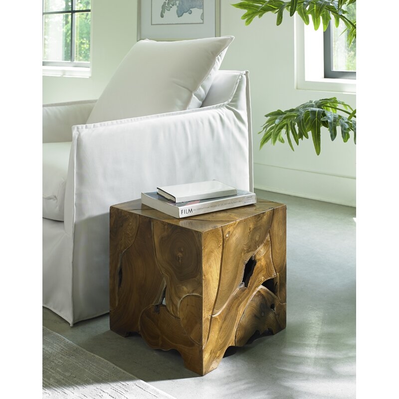 Liverman 15.6'' Tall Solid Wood End Table - Image 0