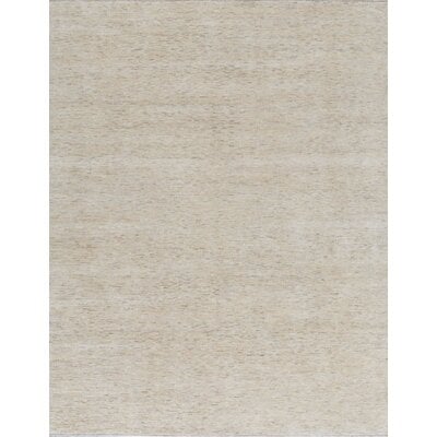 One-of-a-Kind Hand-Knotted Gray 7'8" x 9'6" Area Rug - Image 0