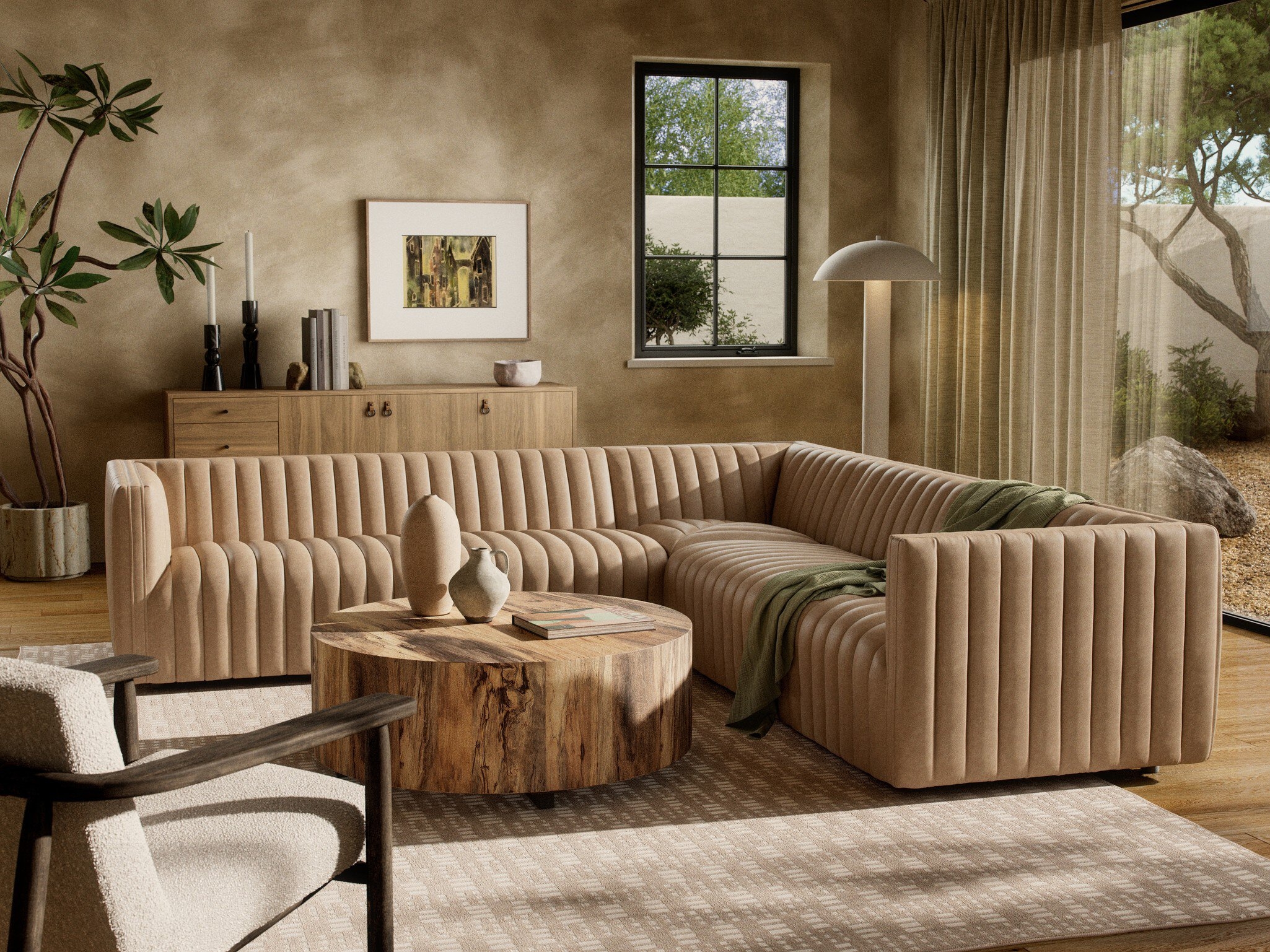 Augustine 3-Piece Sectional - Palermo Drift - Image 3