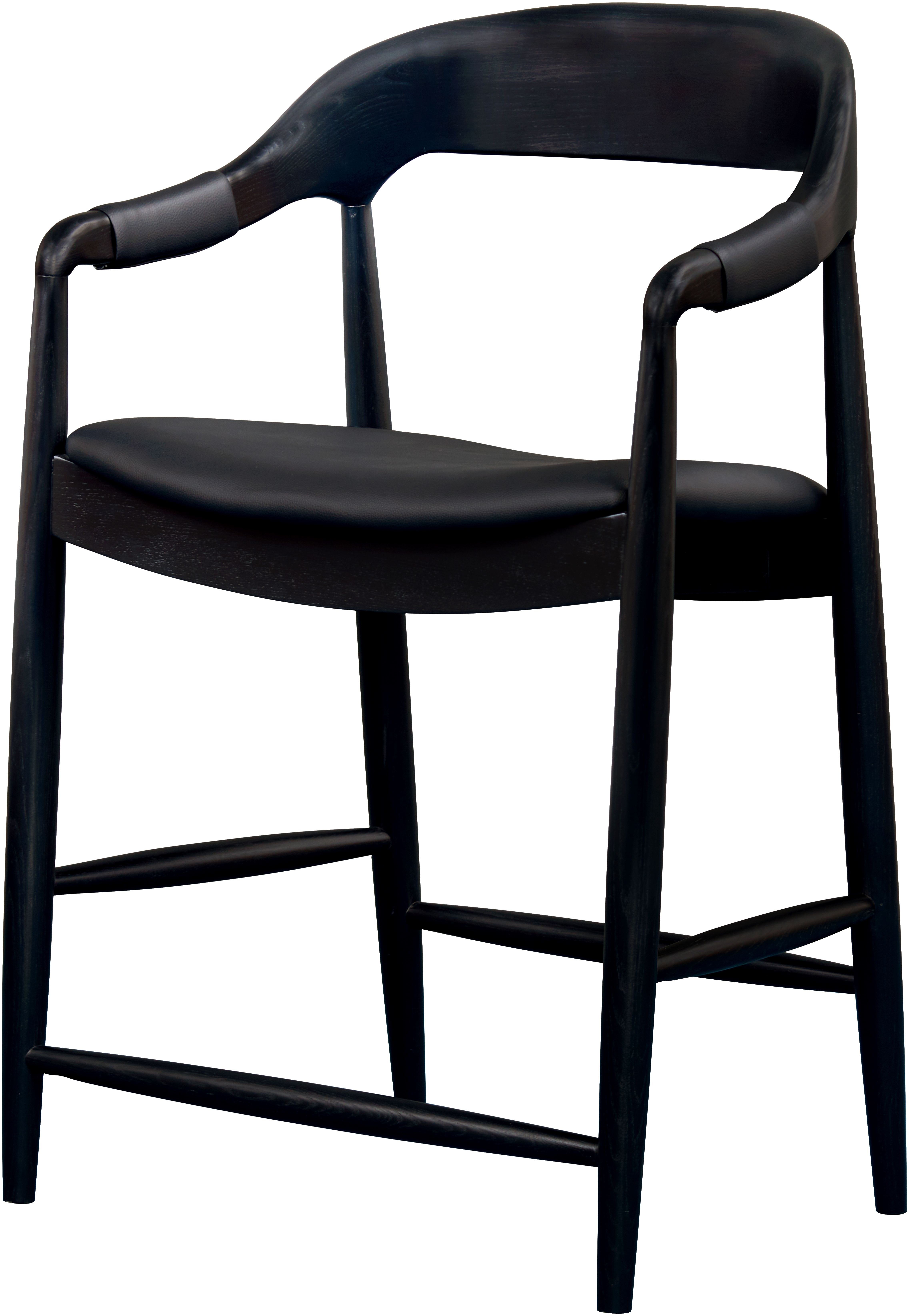 Kisco Faux Leather 37"H x 24"W x 19"D Counter Stool - Image 0