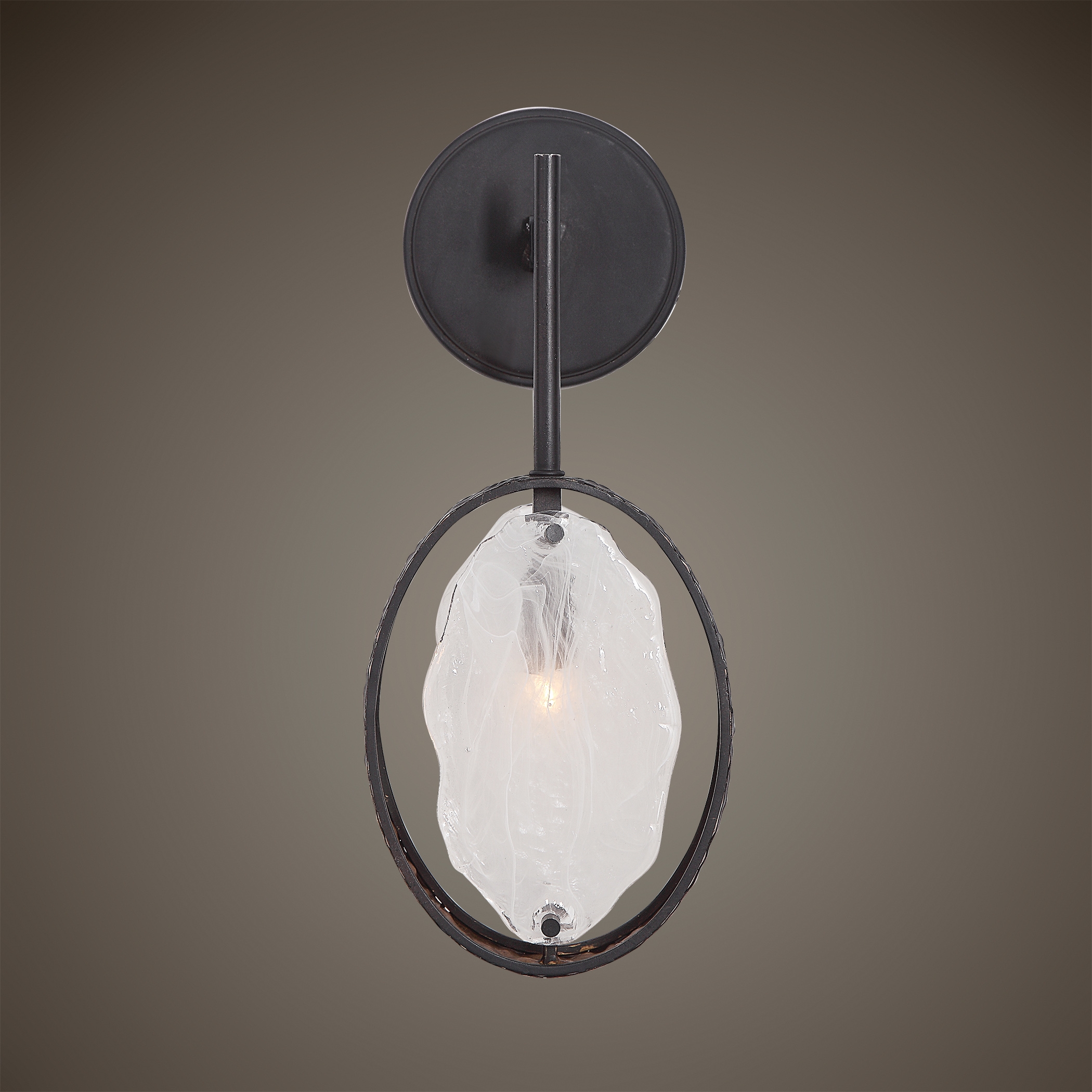 Maxin Dark Bronze 1 Light Sconce - Image 1