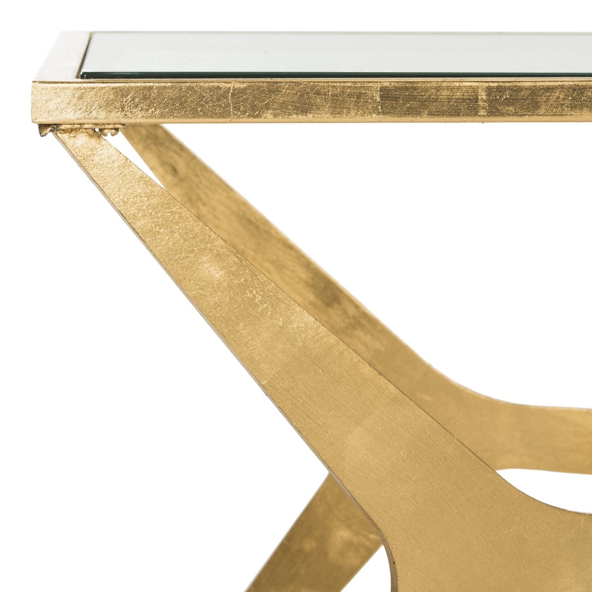 Edythe Coffee Table - Gold/Clear - Arlo Home - Image 5