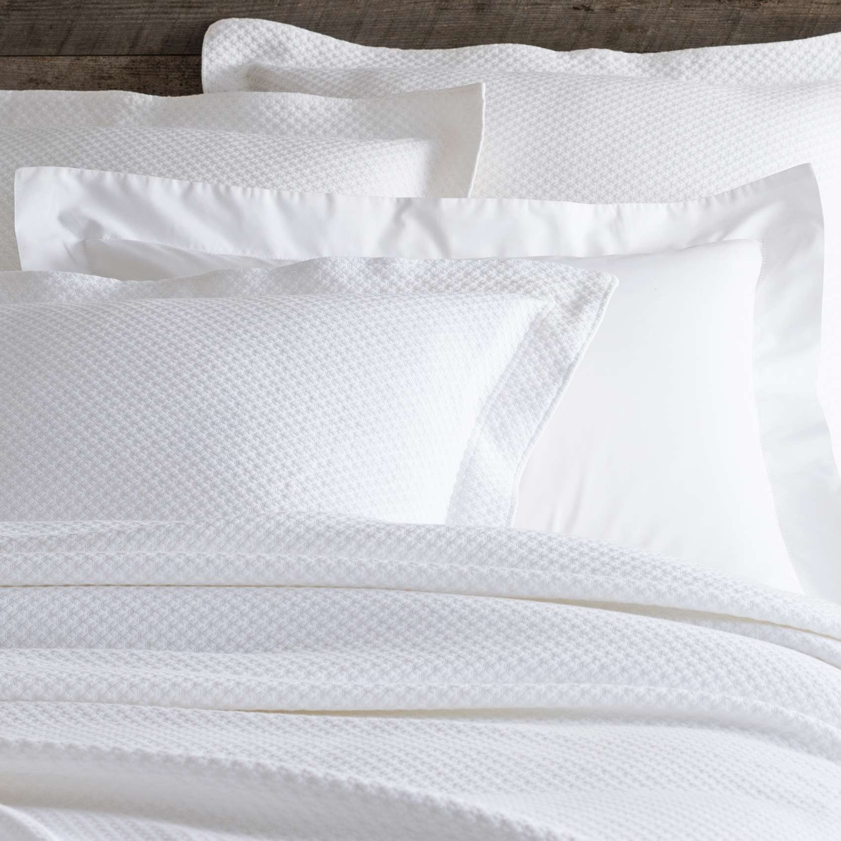 Classic Hemstitch White sham - Image 0
