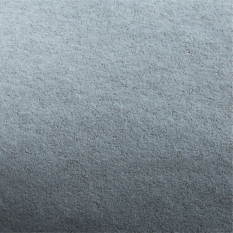 Quarry 20"x20" Faux Mohair Throw Pillow with Feather Insert - Image 4