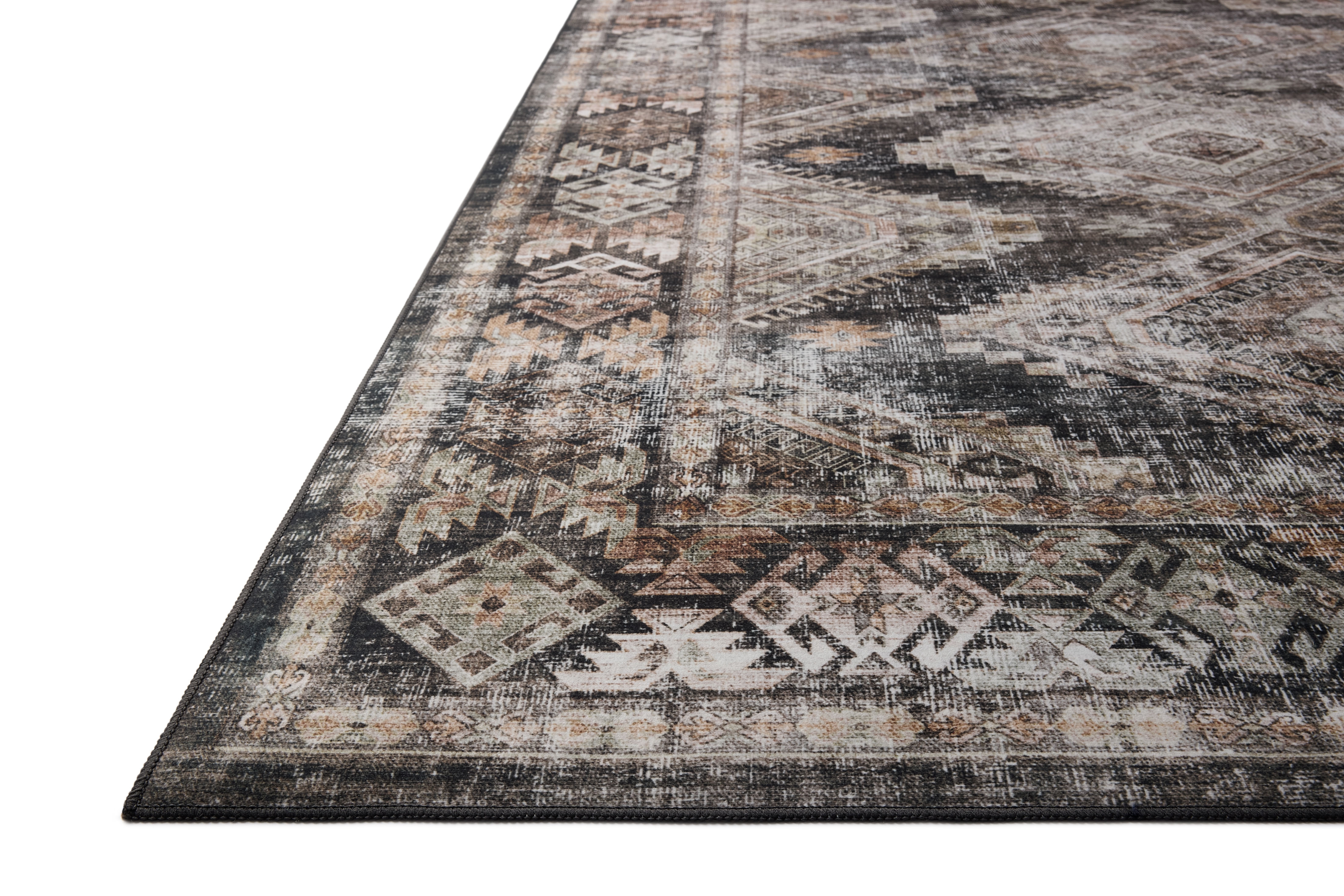 Amber Lewis x Loloi Josie Ink / Earth 2'-6" x 12'-0" - Image 3