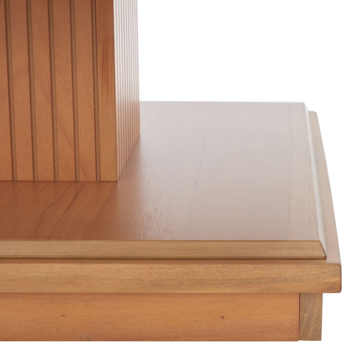 Suette 2 Shelf Accent Table - Natural - Safavieh - Image 3