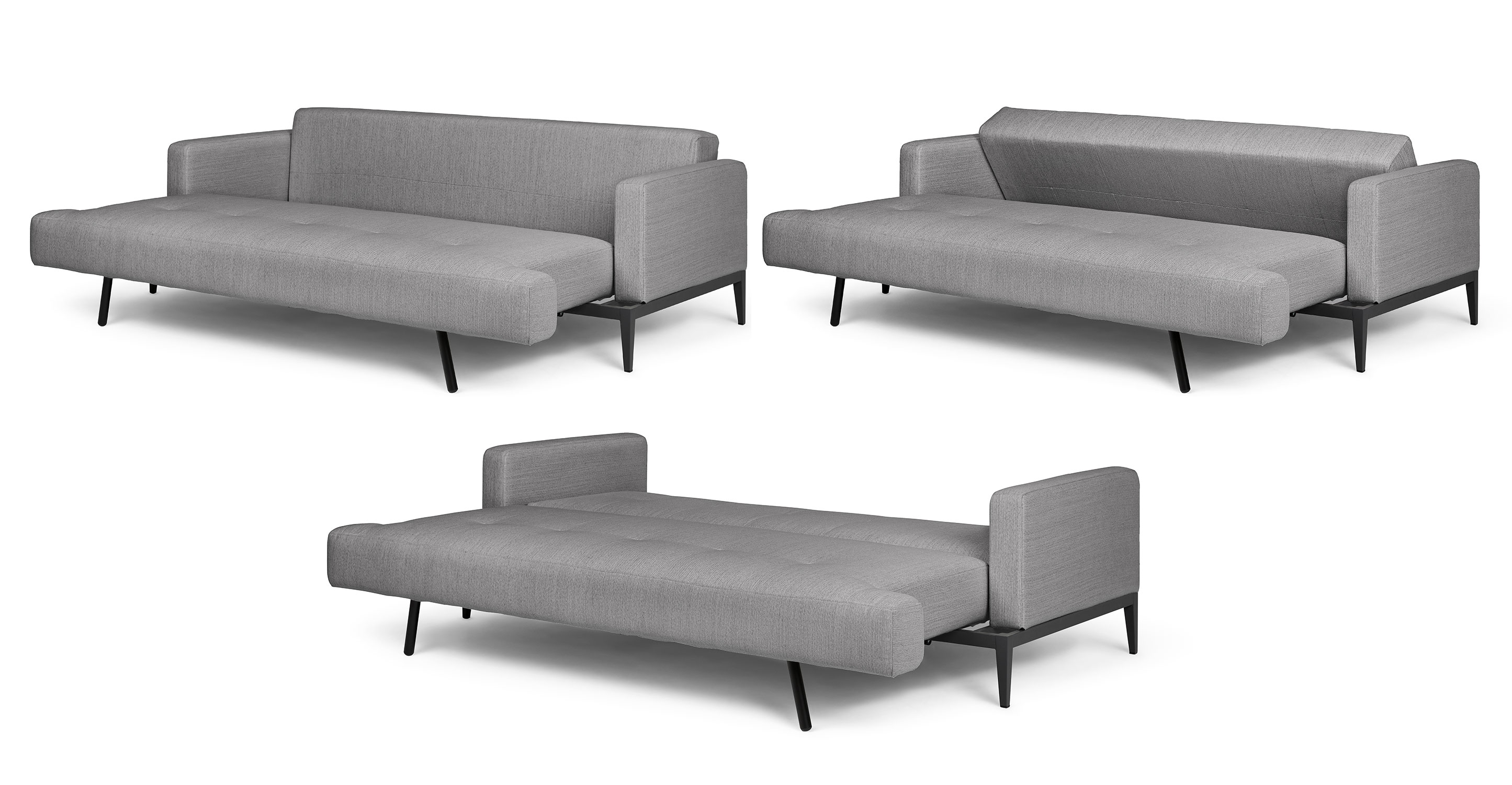 Solna Stratus Gray Sofa Bed - Image 1