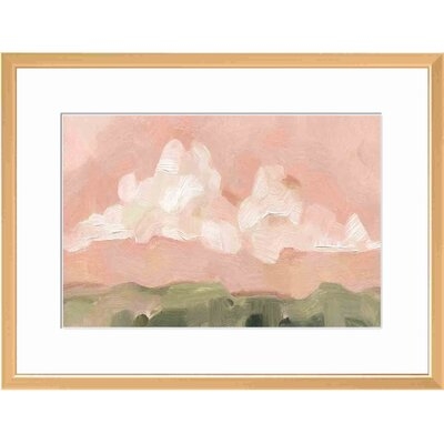 Pink Haze Sunset I by Emma Scarvey - Picture Frame Painting - Image 0
