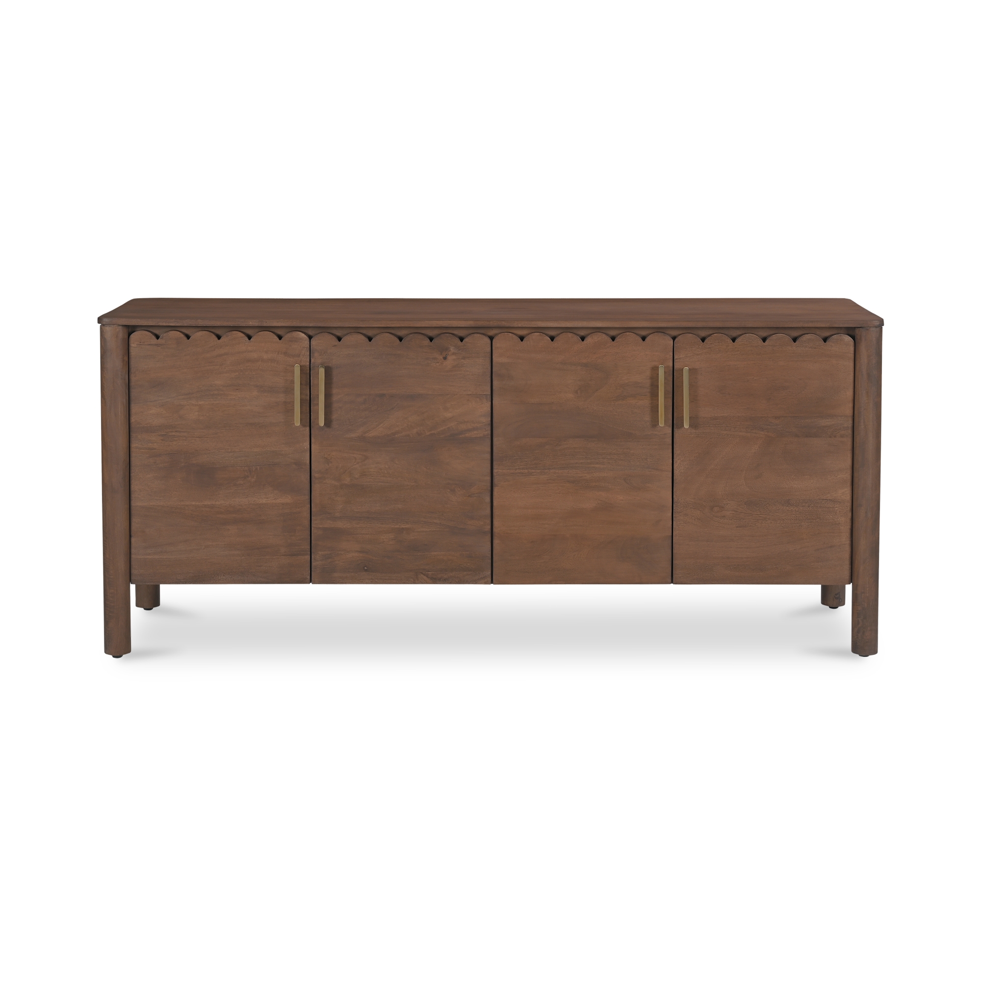 Wiley 4 Door Sideboard Vintage Brown - Image 0