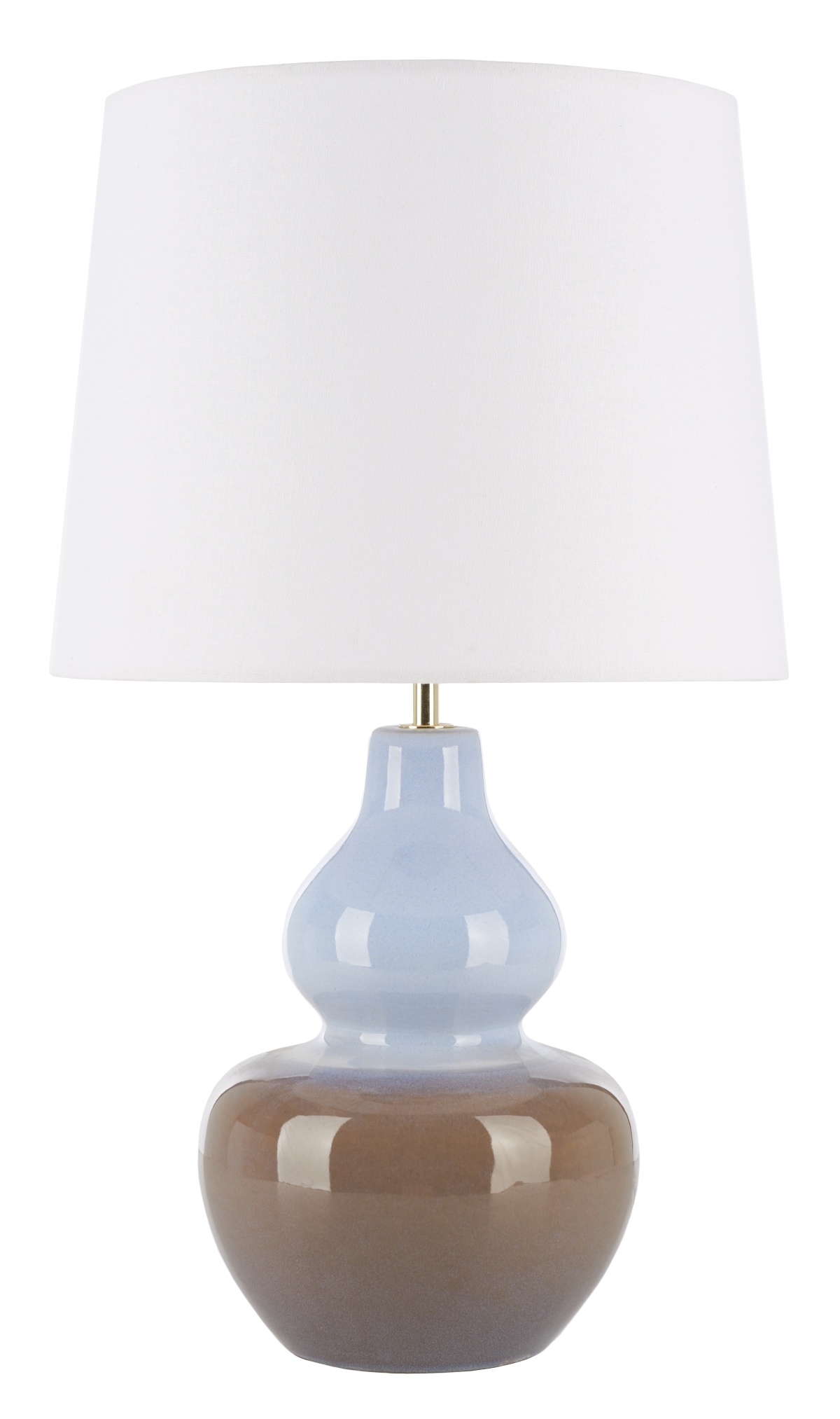 Oriel 22" Table Lamp - Light Blue/Taupe - Safavieh - Image 1