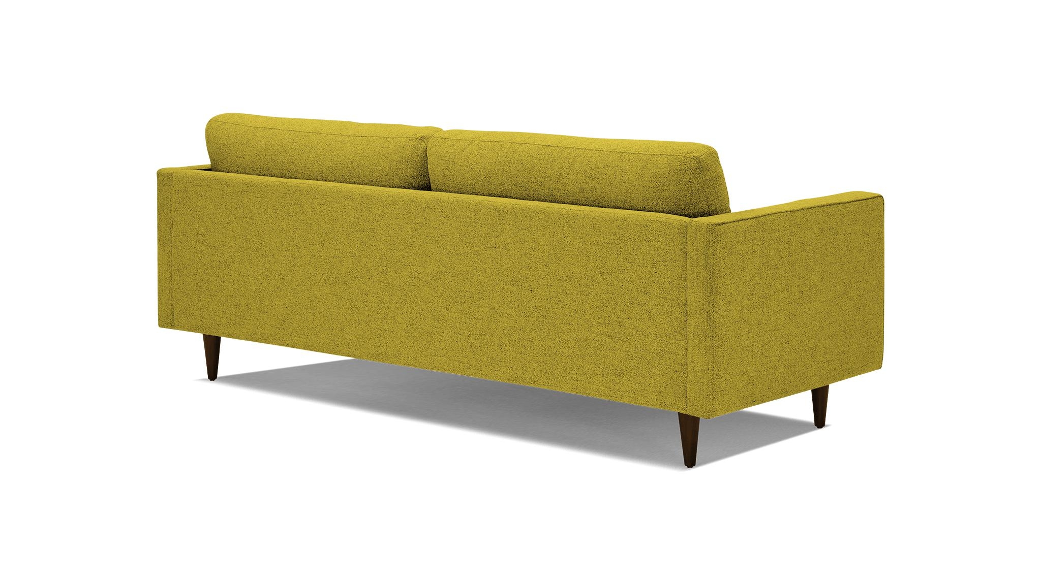 Yellow Briar Mid Century Modern Sofa - Bloke Goldenrod - Mocha - Image 3