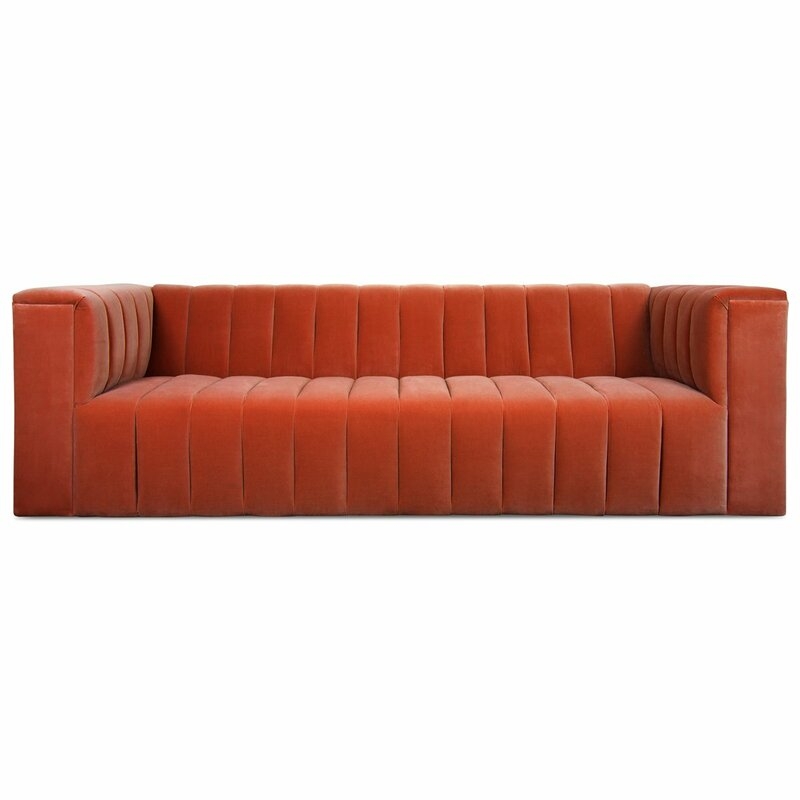 Monaco Sofa Upholstery: Paprika - Image 0