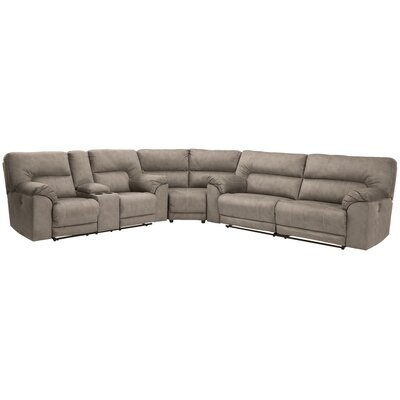 Cavalcade 128" Wide Right Hand Facing Reclining Corner Sectional - Image 0