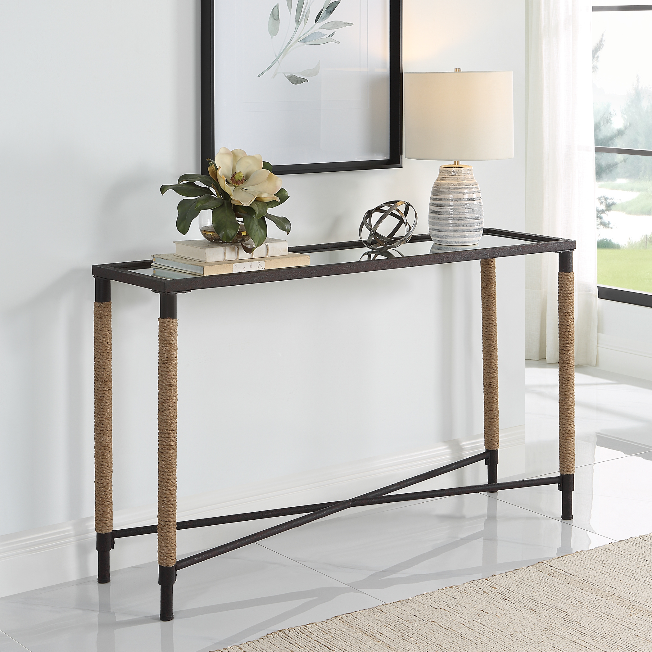 Braddock Coastal Console Table - Image 3