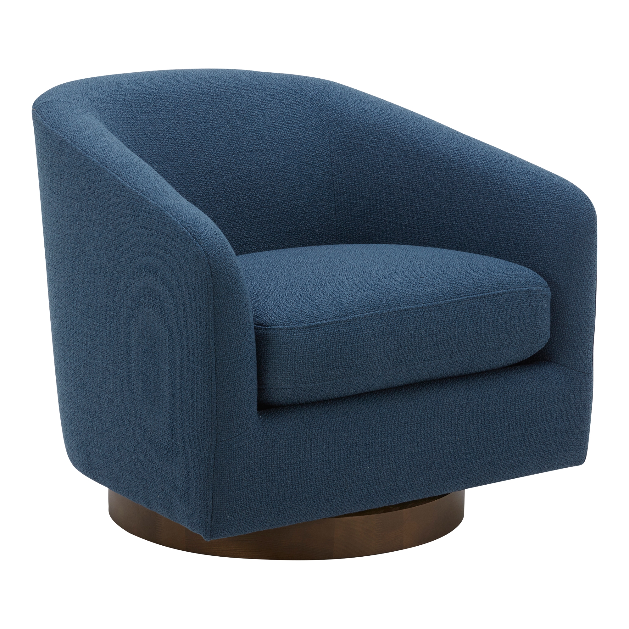 Oscy Swivel Chair Dark Atlantic Blue - Image 1