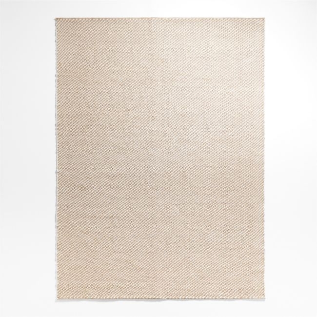 Genoa Performance Tan Brown Indoor/Outdoor Area Rug 6'x9' - Image 0