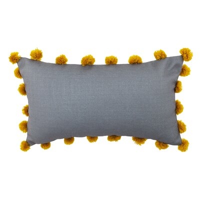 Montello Embroidered Outdoor Lumbar Pillow - Image 0
