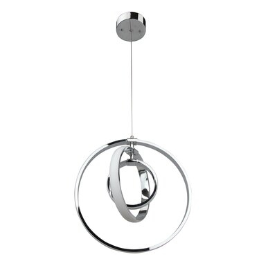 3 - Light Unique / Statement Geometric LED Pendant - Image 0