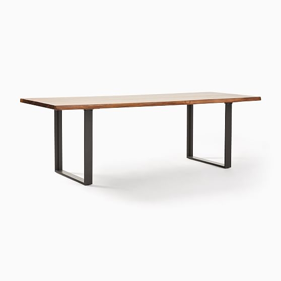 Tomkins Industrial Table, 94", Toffee, Antque Bronze - Image 0