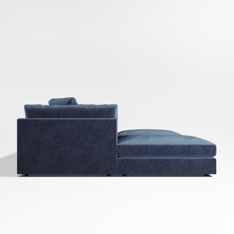 Monterey Modular 4-Piece U-Shaped Sectional Sofa with Double Ottoman - Image 9