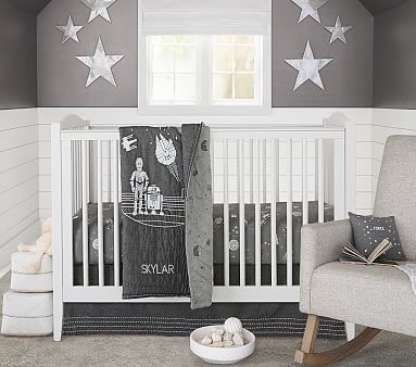Emerson Convertible Crib & Beautyrest Supreme Mattress Set, Simply White, UPS - Image 3