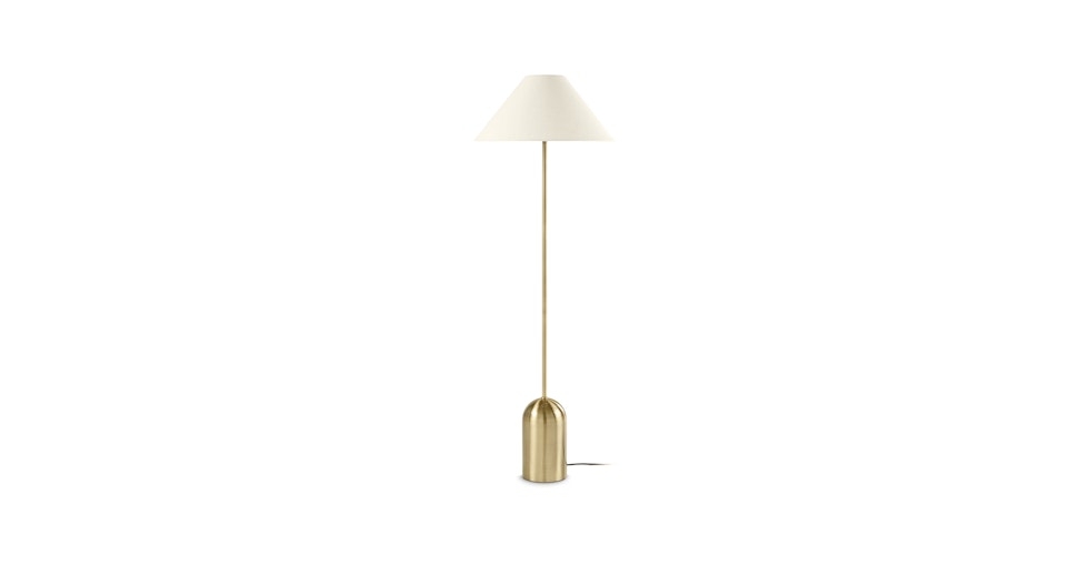 Markham Floor Lamp - Brass - Image 0