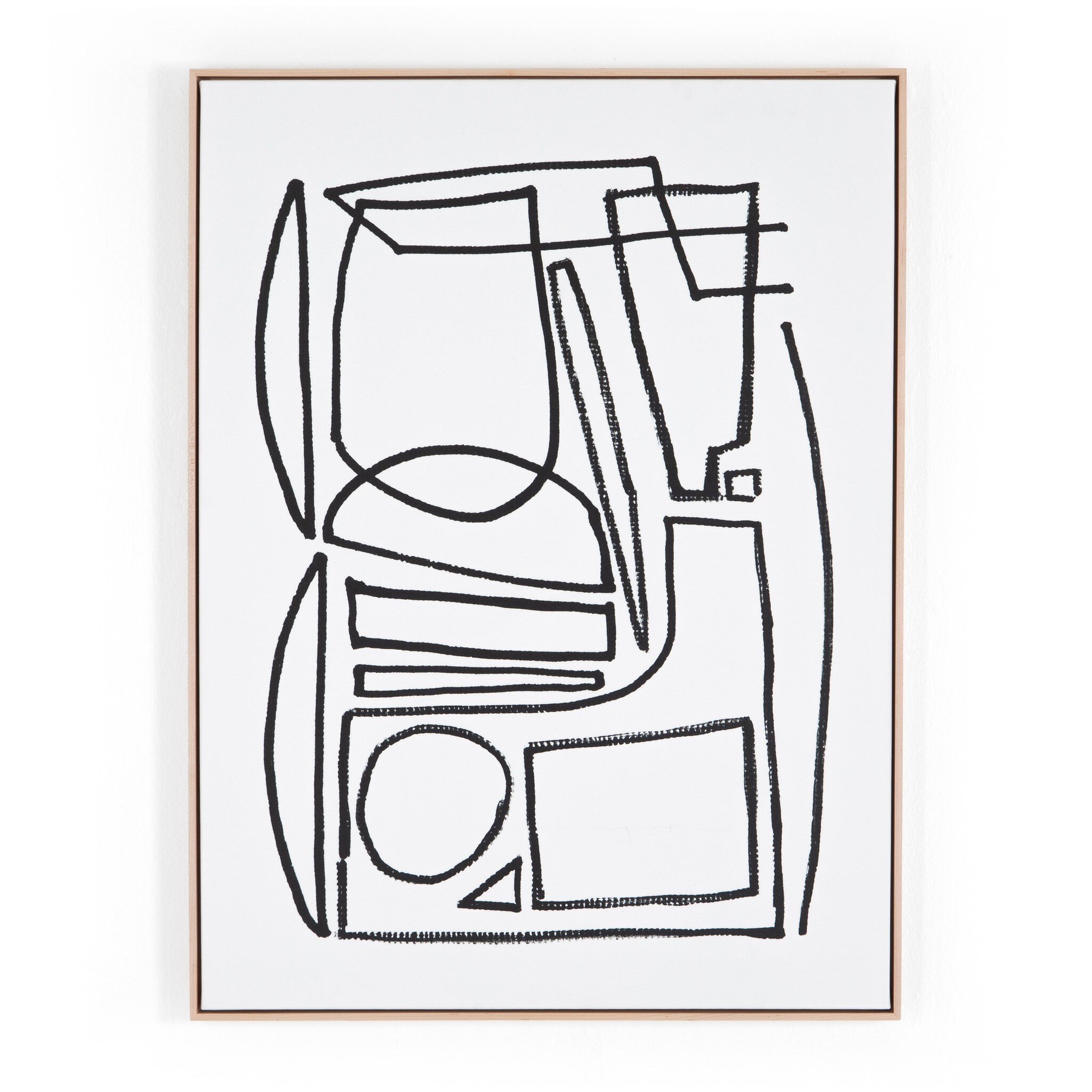 Stark 1 by Dan Hobday - Natural Maple Floater - Image 0