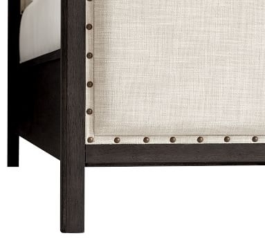 Toulouse Upholstered Bed, Charcoal, Queen - Image 3